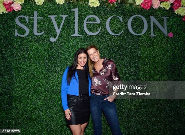Reporter Ashley Parker and entrepreneur India Hicks attend Stylecon OC at OC Fair and Event Center on November 4, 2017 in Costa Mesa, California.