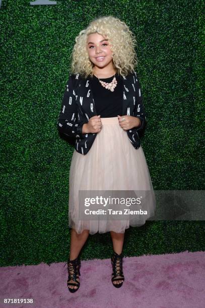 Singer Aaliyah Rose attends Stylecon OC at OC Fair and Event Center on November 4, 2017 in Costa Mesa, California.