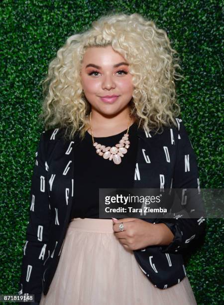 Singer Aaliyah Rose attends Stylecon OC at OC Fair and Event Center on November 4, 2017 in Costa Mesa, California.