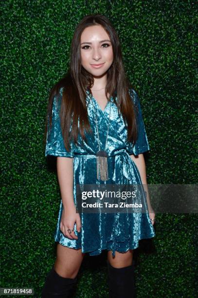 Actress Ava Cantrell attends Stylecon OC at OC Fair and Event Center on November 4, 2017 in Costa Mesa, California.