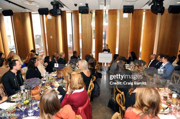 General view of atmosphere at the Voss Foundation's 2017 Women Helping Women Annual Luncheon honoring Cynthia Ervio and Tamron Hall on November 8,...