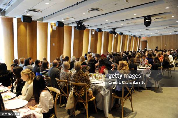 General view of atmosphere at the Voss Foundation's 2017 Women Helping Women Annual Luncheon honoring Cynthia Ervio and Tamron Hall on November 8,...