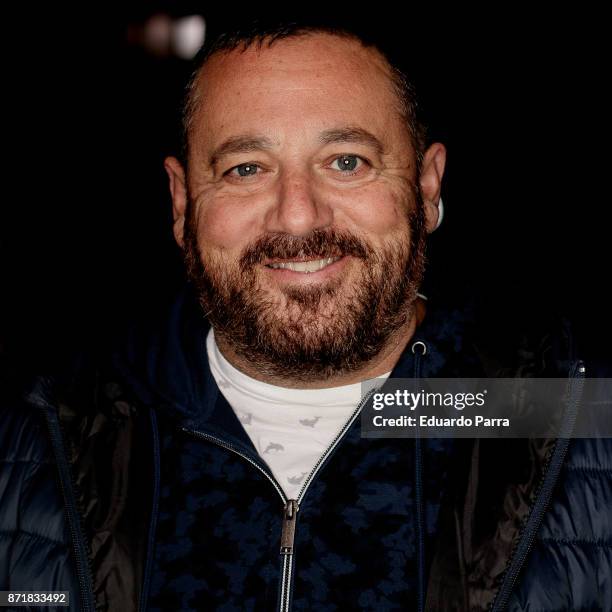 Actor Pepon Nieto attends the 'Oro' premiere at Capitol cinema on November 8, 2017 in Madrid, Spain.