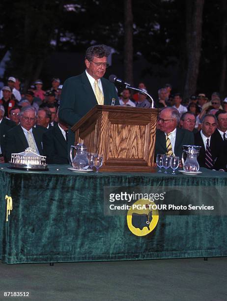 Hootie Johnson, Chairman of Augusta National Golf Club and the Masters Tournament, announced Friday May 6, 2006 that he is stepping down from his...