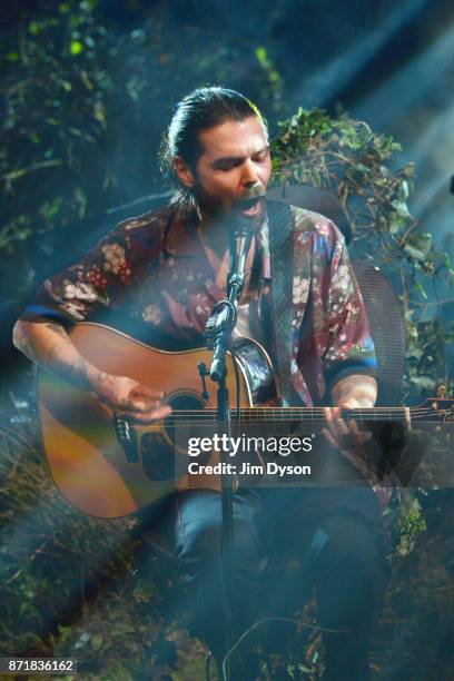 Simon Neil of Biffy Clyro performs an exclusive set for MTV Unplugged as part of MTV Music Week ahead of the 2017 MTV EMAs, at The Camden Roundhouse...