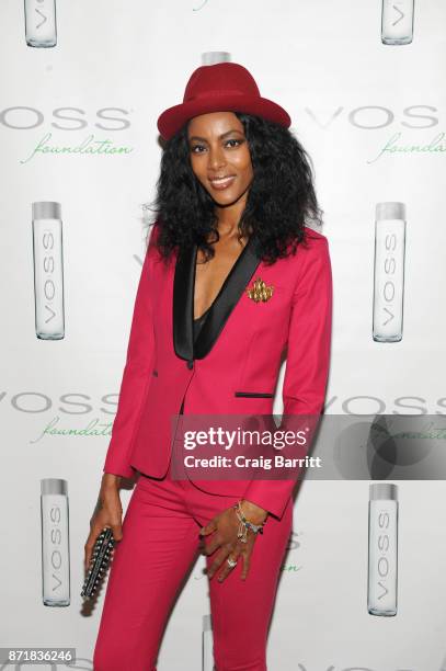 Maya Samuelsson attends the Voss Foundation's 2017 Women Helping Women Annual Luncheon honoring Cynthia Ervio and Tamron Hall on November 8, 2017 in...