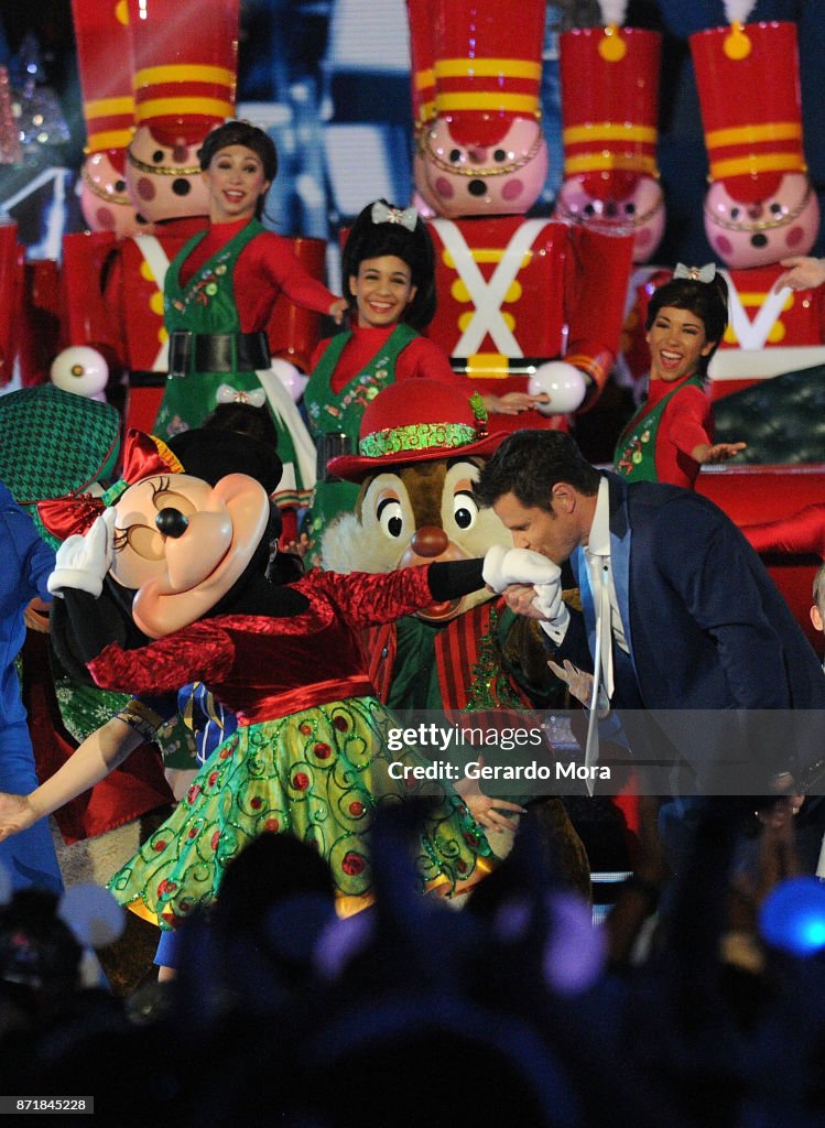 "The Wonderful World Of Disney: Magical Holiday Celebration" Taping