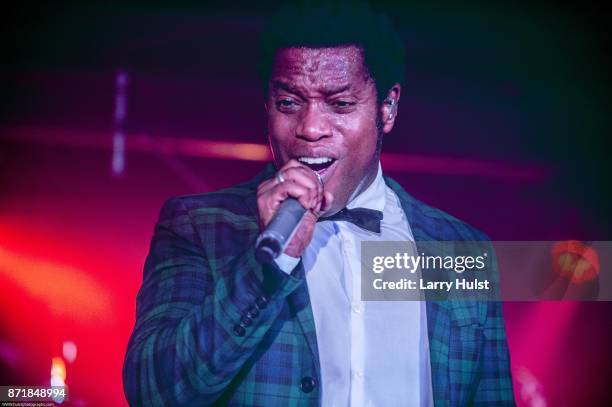 Ty Taylor, is the singer for the L. A. Group 'Vintage Trouble'. They are performing at The Blacksheep in Colorado Springs, Colorado on November 7,...