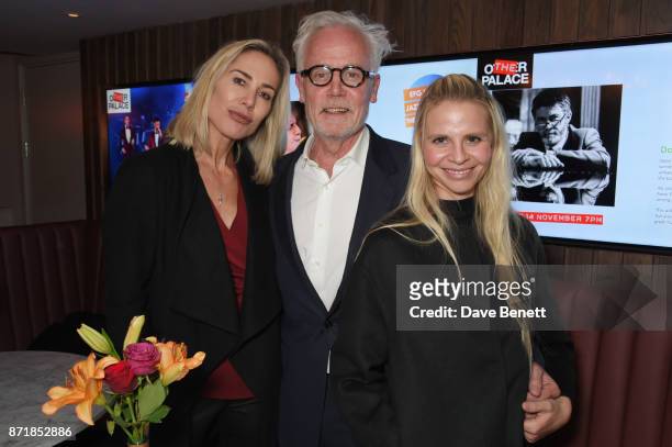 Therese Reinholdsson-Sjostrand, Paddy Renouf and Kayte Walsh attend the press night after party for "Big Fish: The Musical" at The Other Palace on...