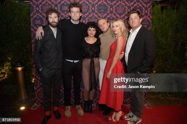 Charles Rogers, John Reynolds, Alia Shawkat, John Early, Meredith Hagner and Michael Showalter attend the TBS Comedy Festival 2017 - "Search Party"...