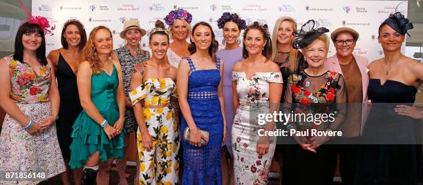 Anna Meares, Madi Robinson, Hannah Macdougall, Tamsin Lewis Manou, Kelly Cartwright, Leisl Jones, Katelyn Mallyon, Giaan Rooney, Michelle Payne,...