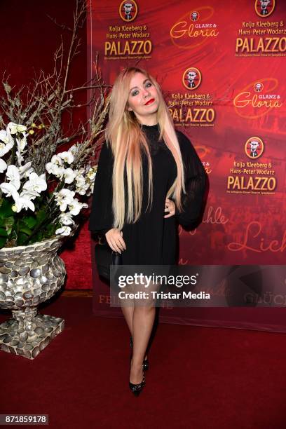 Nadine Trompka attends the Palazzo VIP premiere on November 8, 2017 in Berlin, Germany.