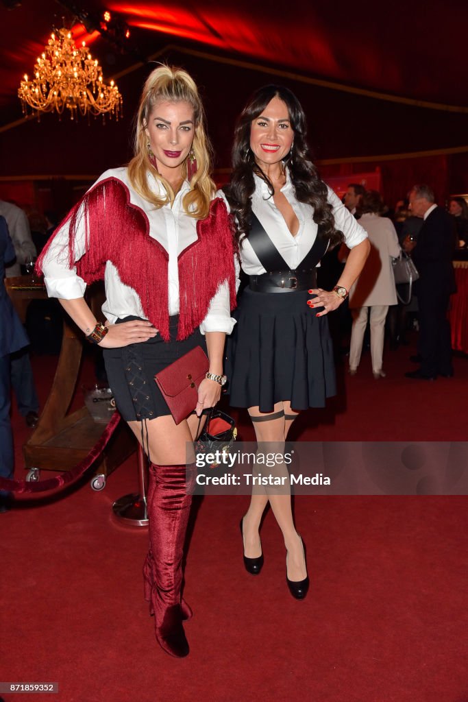 Annika Gassner and Rafaella Nussbaum attend the Palazzo VIP premiere