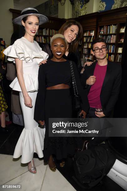 Coco Rocha, Cynthia Erivo, Michelle Collins, and Christian Siriano celebrate the release of his book "Dresses To Dream About" at the Rizzoli Flagship...