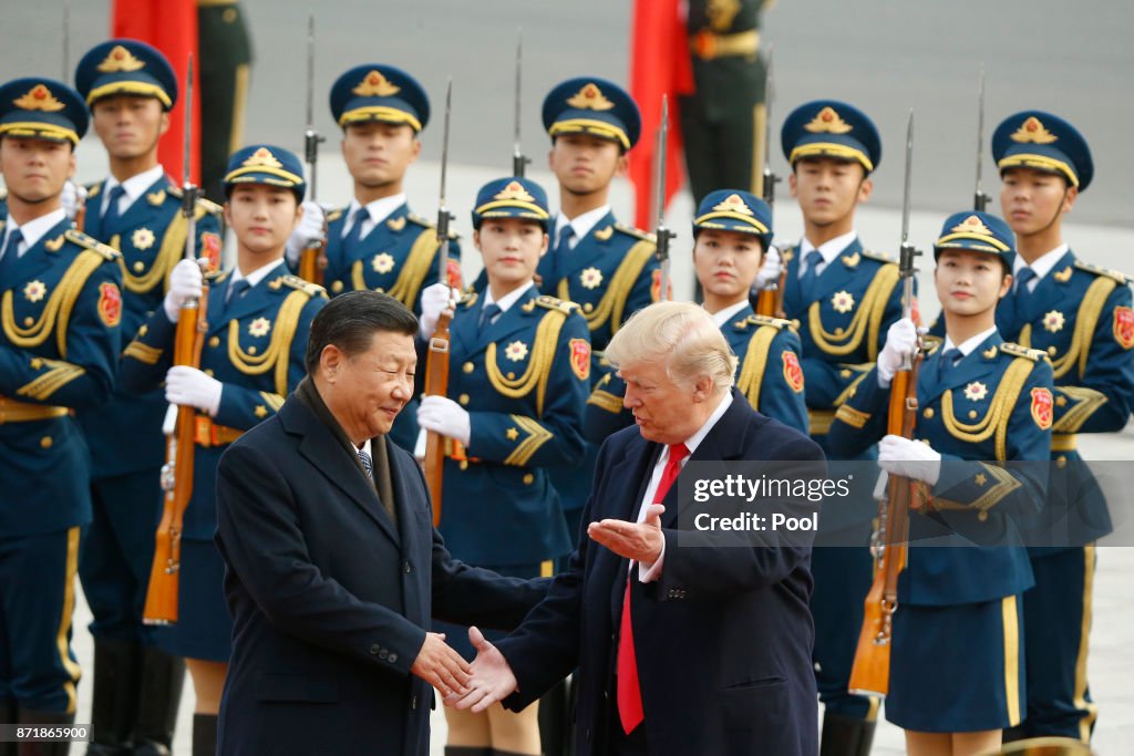 U.S. President Trump Visits China