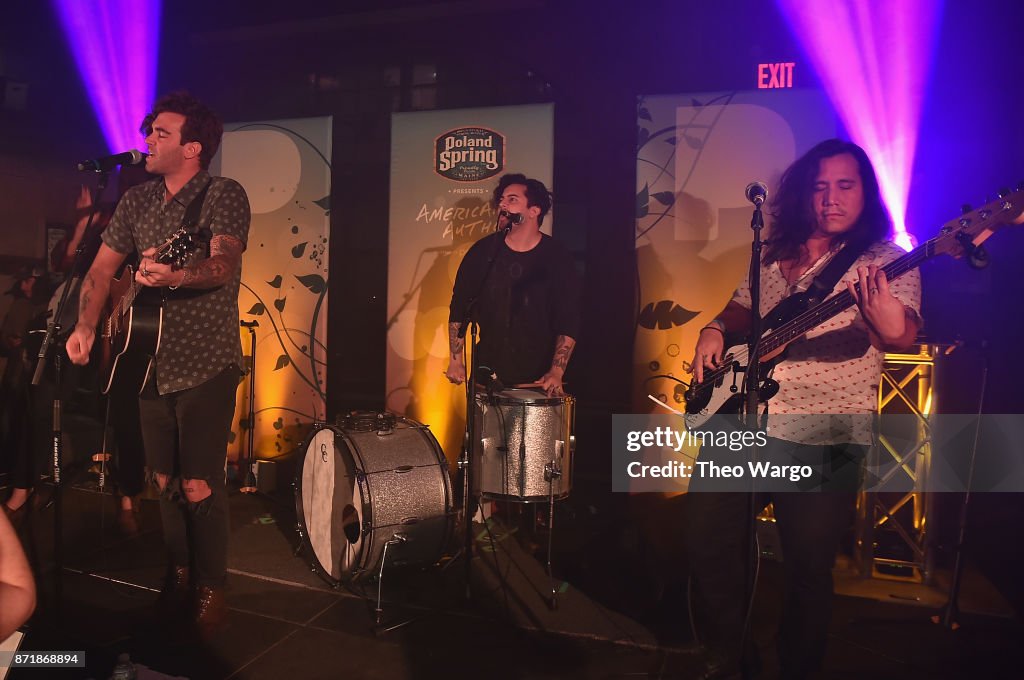 Poland Spring Presents American Authors Powered By Pandora
