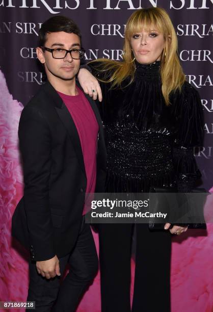 Christian Siriano and Natasha Lyonne celebrate the release of his book "Dresses To Dream About" at the Rizzoli Flagship Store on November 8, 2017 in...