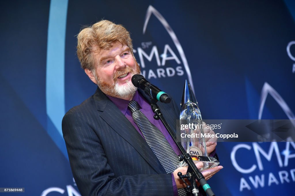The 51st Annual CMA Awards - Press Room