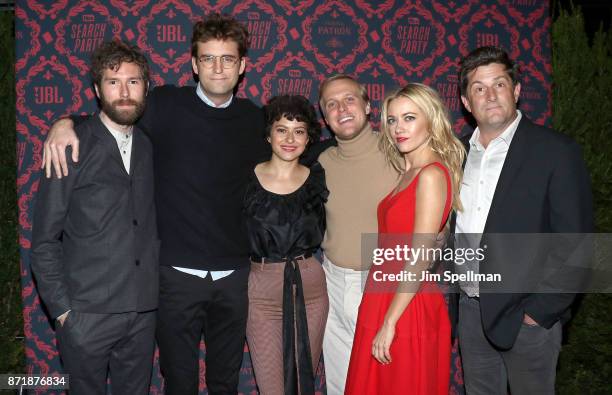 Executive producer Charles Rogers, actors John Reynolds, Alia Shawkat, John Early, Meredith Hagner and executive producer Michael Showalter attend...