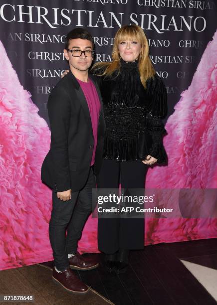 Christian Siriano and Natasha Lyonne attend the release celebration of his book 'Dresses To Dream About' at the Rizzoli Flagship Store on November 8,...
