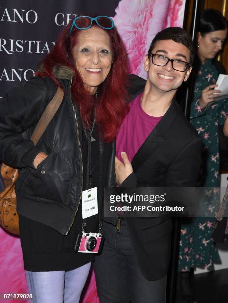Fashion designers Patricia Field and Christian Siriano attend the release celebration of his book 'Dresses To Dream About' at the Rizzoli Flagship...