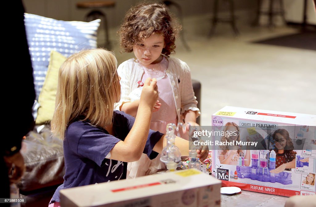 Rashida Jones, MGA Entertainment and the Cast of Netflix's Project Mc2 Celebrate National S.T.E.A.M. Day and the Premiere of Part 6 at Google in L.A.
