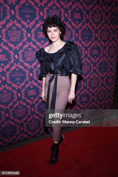 Alia Shawkat attends TBS hosts the Season 2 premiere of 'Search Party' at Public Arts at Public on November 8, 2017 in New York City.