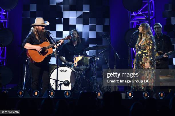 The 51st Annual CMA Awards," hosted for the 10th year by Brad Paisley and Carrie Underwood, airs live from Bridgestone Arena in Nashville, WEDNESDAY,...