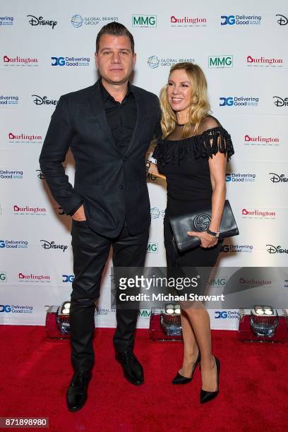 Tom Murro and Ramona Singer attend the 2017 Delivering Good Annual Gala at The American Museum of Natural History on November 8, 2017 in New York...