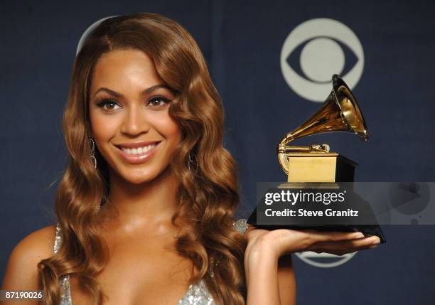 Beyonce, winner Best Contemporary R&B Album for "B'Day"