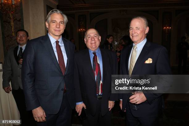 Douglas Wright; Michael Rubey and Martin Gruss attend Hope for Depression Research Foundation's 11th Annual Luncheon Honoring Ashley Judd at The...