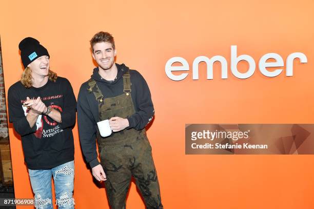 Rory Kramer and Andrew Taggart at Ember celebrates VIP launch event with Iggy Azalea on November 8, 2017 in Los Angeles, California.
