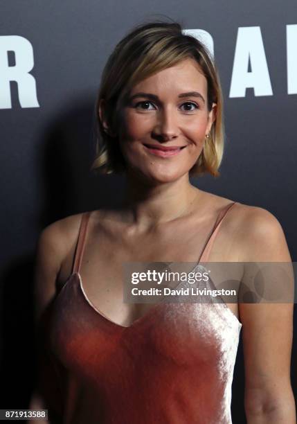 Actress Sarah Solemani attends the premiere of Focus Features' "Darkest Hour" at the Samuel Goldwyn Theater on November 8, 2017 in Beverly Hills,...