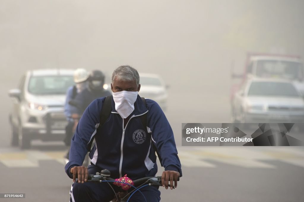INDIA-POLLUTION-HEALTH