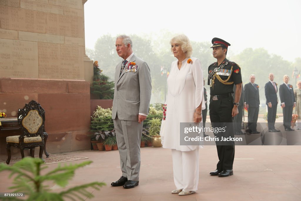 The Prince Of Wales & Duchess Of Cornwall Visit Singapore, Malaysia, Brunei And India - Day 9