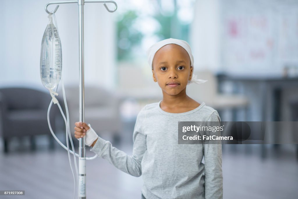 Girl With IV