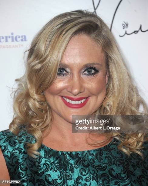 Amanda Collins attends Halloween Hotness 4: Heating Up For The Cure held at American Legion Hall on October 15, 2017 in Los Angeles, California.