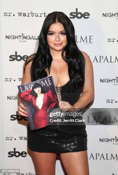 Actress Ariel Winter attends LaPalme Magazine fall cover party at Nightingale Plaza on November 8, 2017 in Los Angeles, California.