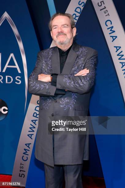 Jimmy Webb attends the 51st annual CMA Awards at the Bridgestone Arena on November 8, 2017 in Nashville, Tennessee.