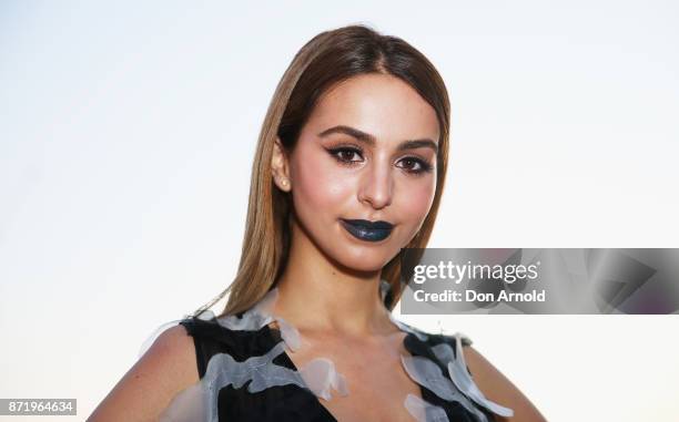 Lianna Perdis arrives at the 2017 Australian Fashion Laureate Awards on November 9, 2017 in Sydney, Australia.