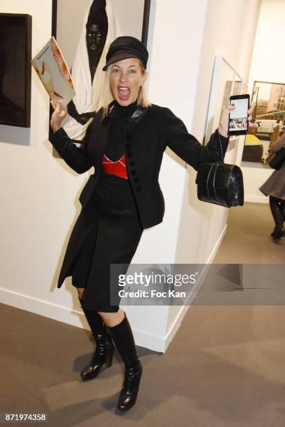 Photographer Melonie Foster Hennessy attends Paris Photo 2017 Preview at Grand Palais on November 8, 2017 in Paris, France.