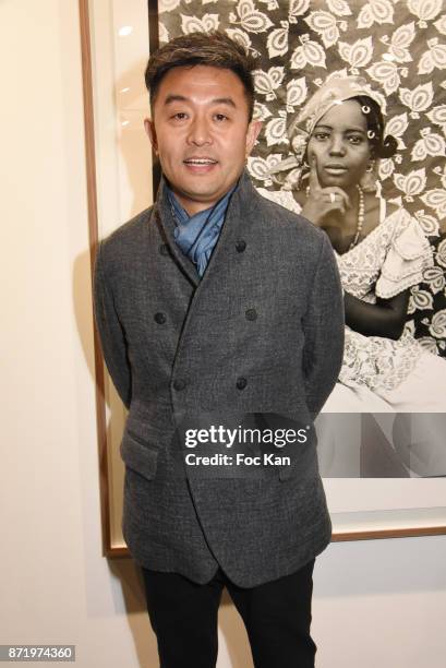 Chinese photographer/artist Liu Bolin attends Paris Photo 2017 Preview at Grand Palais on November 8, 2017 in Paris, France.