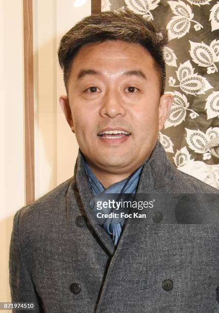 Chinese photographer/artist Liu Bolin attends Paris Photo 2017 Preview at Grand Palais on November 8, 2017 in Paris, France.