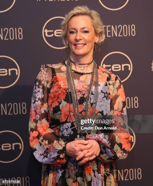 Amanda Keller poses during the Network Ten 2018 Upfronts on November 9, 2017 in Sydney, Australia.