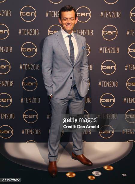Adam Gilchrist poses during the Network Ten 2018 Upfronts on November 9, 2017 in Sydney, Australia.