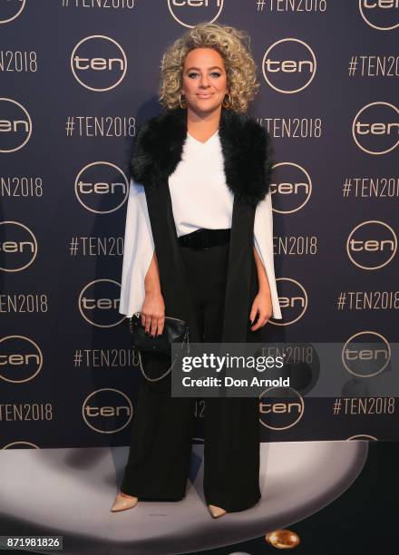 Ash Pollard poses during the Network Ten 2018 Upfronts on November 9, 2017 in Sydney, Australia.