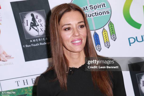 Actress Cory Oliver attended the 11th Annual Hollywood F.A.M.E. Awards at Hard Rock Cafe, Hollywood, CA on November 8, 2017 in Hollywood, California.