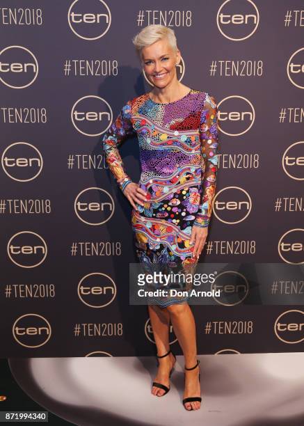 Jessica Rowe poses during the Network Ten 2018 Upfronts on November 9, 2017 in Sydney, Australia.