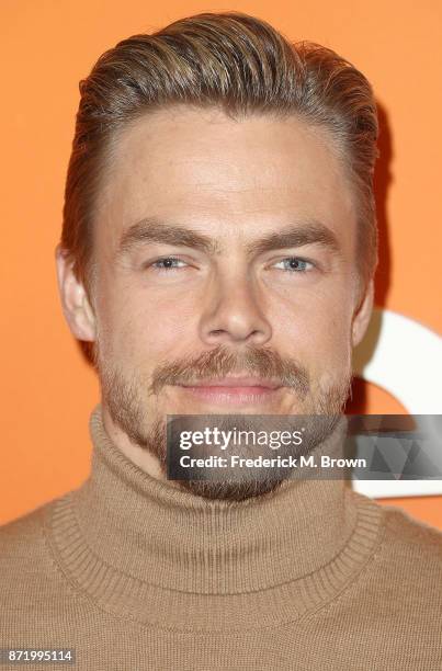 Professional Dancer Derek Hough attends Ember Launch Celebrating a Journey Through Temperature and Taste at Goya Studios on November 8, 2017 in Los...