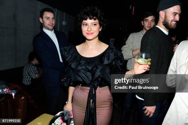 Alia Shawkat attends TBS hosts the Season 2 Premiere of "Search Party" at Public Hotel on November 8, 2017 in New York City.